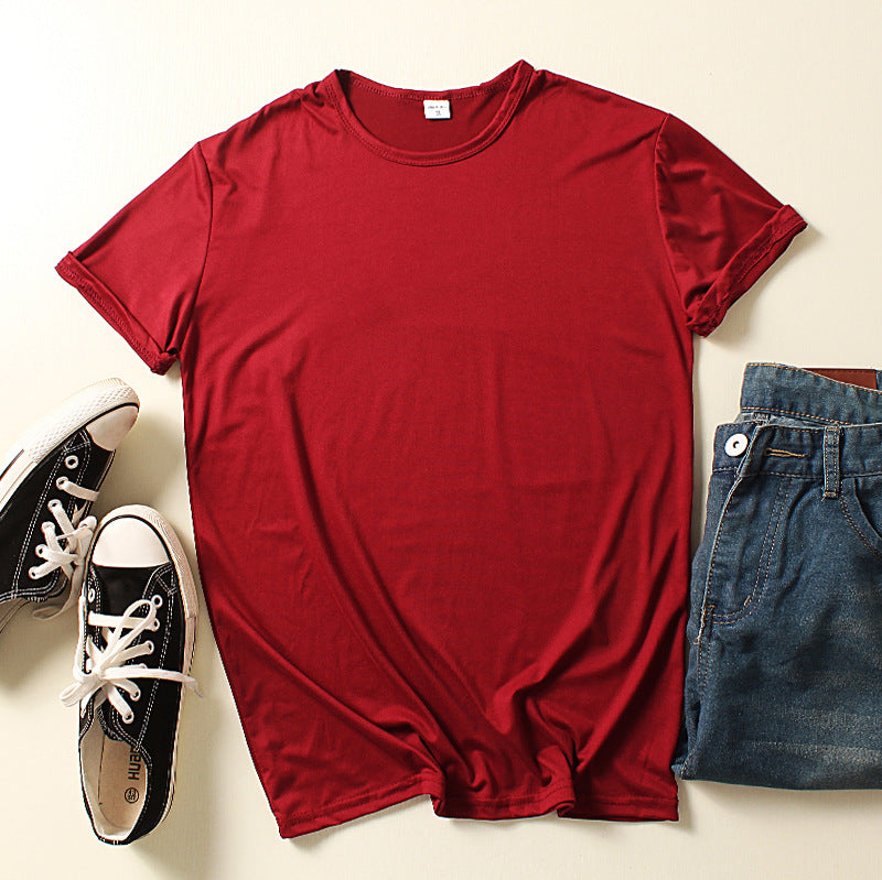 Premium Men's Loose Fit Round Neck Short Sleeve T-Shirt