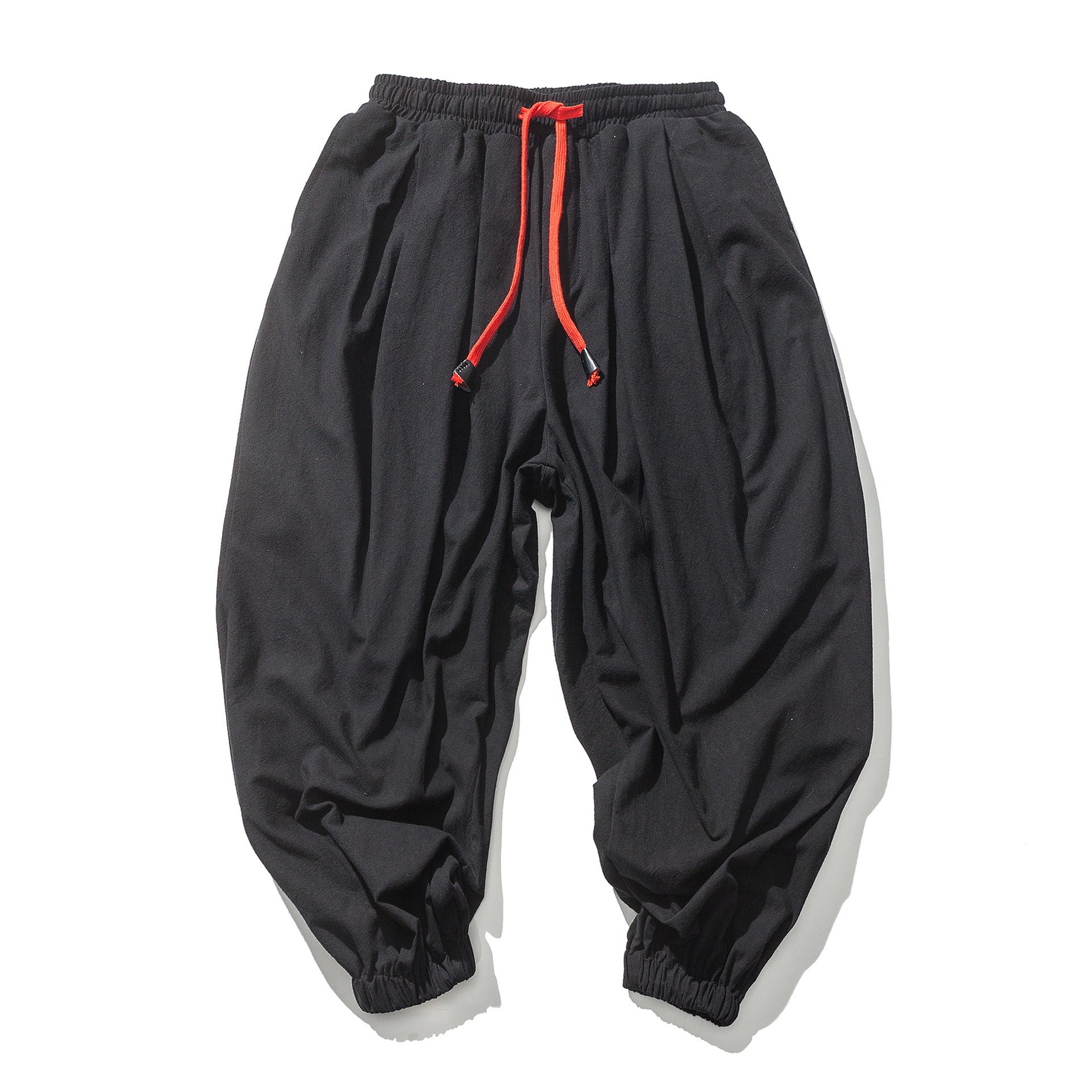 Men's Cotton Linen Casual Harem Pants Comfort Fit Cotton Linen Harem Pants for Men