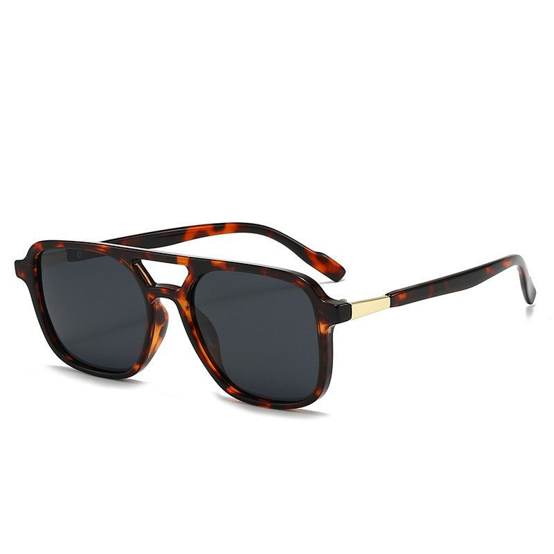 Retro Square Polarized Sunglasses for Men and Women - UV400 Protection Eyewear
