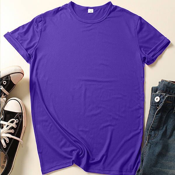 Premium Men's Loose Fit Round Neck Short Sleeve T-Shirt