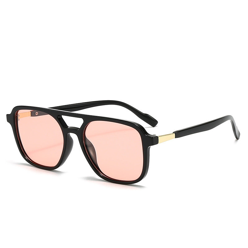 Retro Square Polarized Sunglasses for Men and Women - UV400 Protection Eyewear