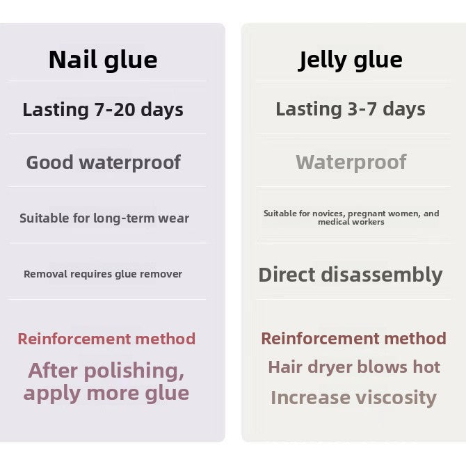Luxury Handmade Press-On Nails Set - Elegant Nail Art Patches