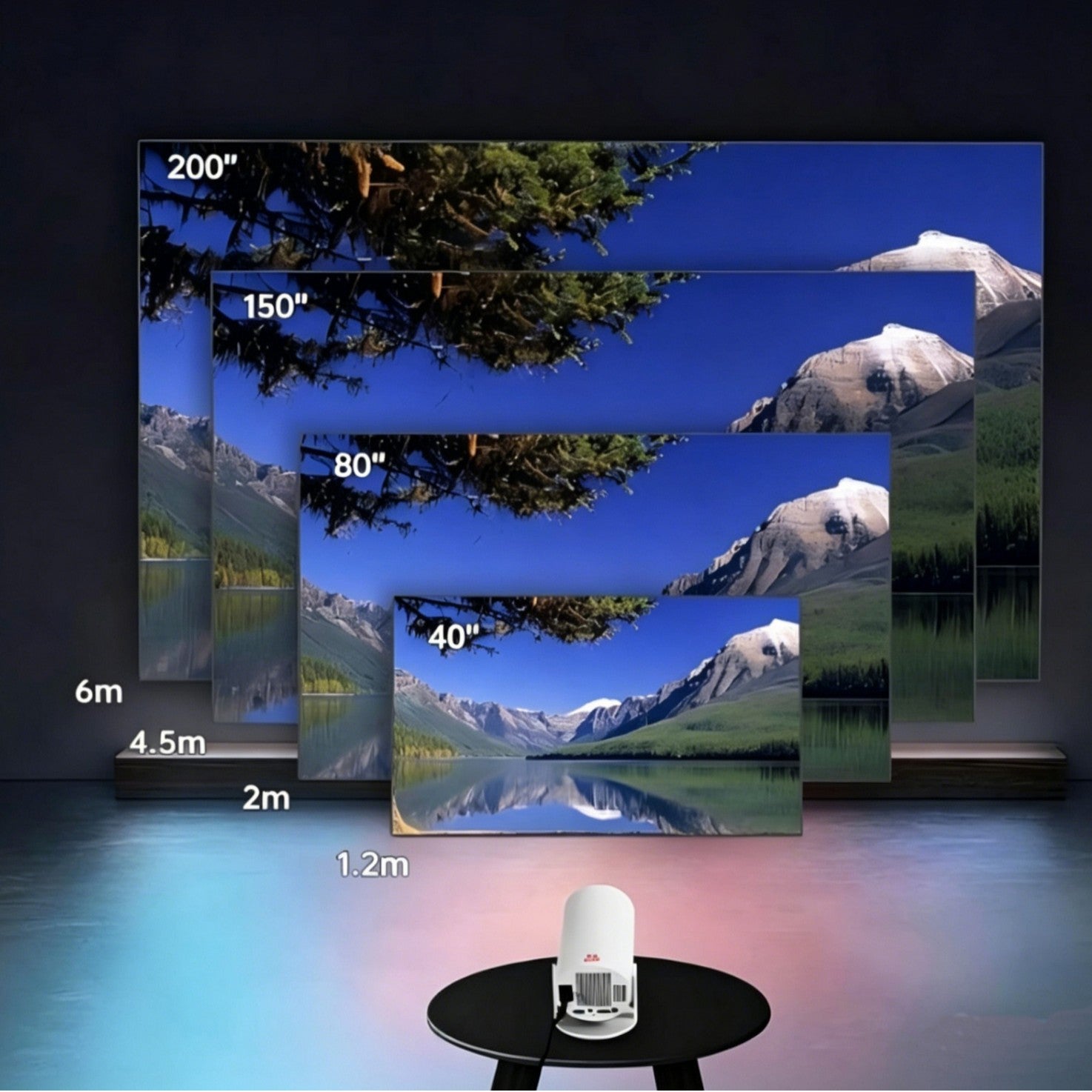 Hy300 Portable Android Projector