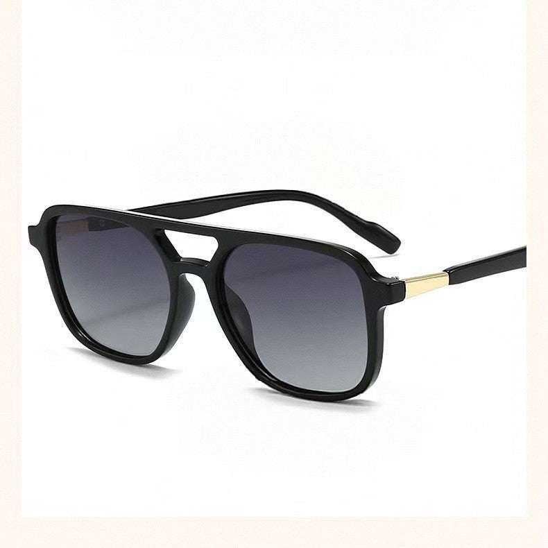 Retro Square Polarized Sunglasses for Men and Women - UV400 Protection Eyewear